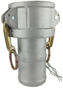 Муфта камлок тип C200 (2&Prime;) для шланга, Алюміній, ДУ 50, під рукав з внутрішнім діаметром 51 мм