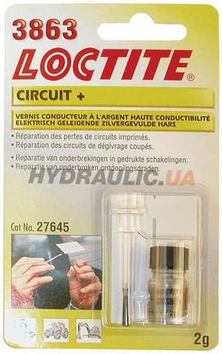 Loctite 3863 Circuit+ Токопроводящий клей ремонт нитей обогрева заднего стекла