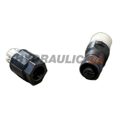 Разъём M12&times;1 4-pin E11145 распаиваемый, прямой, IP67 | ifm, Германия