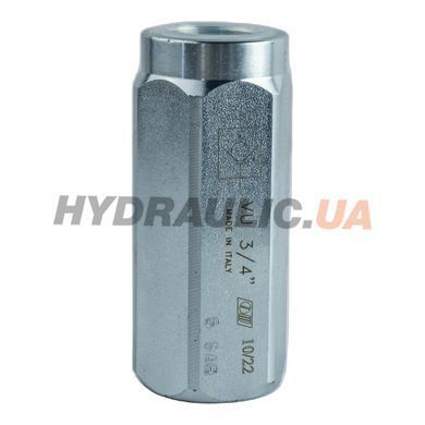 Зворотній клапан VU 3/4 V0620/5 110 л/хв 5 бар Oleodinamica Marchesini для високого тиску