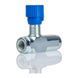 Дроссель масляный для гидравлики с обратным клапаном VRFU 90&deg; | 1/2" BSP, 50 л/мин, 0,5-350 Бар