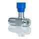 Дроссель масляный для гидравлики с обратным клапаном VRFU 90&deg; | 1/2" BSP, 50 л/мин, 0,5-350 Бар
