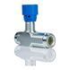 Дроссель масляный для гидравлики с обратным клапаном VRFU 90&deg; | 1/2" BSP, 50 л/мин, 0,5-350 Бар