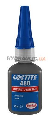 Loctite 480 Клей для склеивания металла с металлом и металла с резиной, 20 г