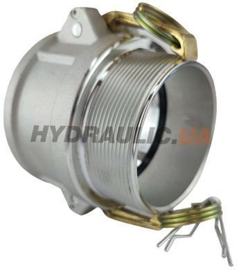 Муфта камлок тип B300 (3") с наружной резьбой, Алюминий, ДУ 75 (80), диаметр резьбы G 3"