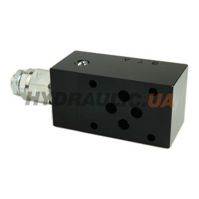 Клапан запобіжний модульного монтажу UZPR6-32/100-2ATBT Ponar, NG6, 100 bar, канали A&rarr;T + B&rarr;T