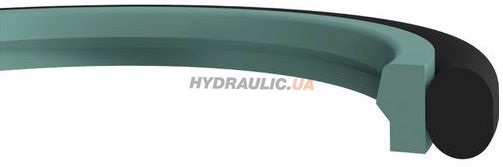 Уплотнение штока К35 28х38,7х4,2 PTFE+NBR | KASTAS K35-028