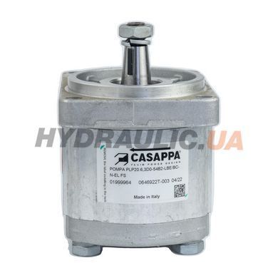 Насос шестеренный PLP20.11,2D0-54B2-LBE/BC-N-EL-FS 01999954 CASAPPA/11,23 см3; 250 БАР; 600-3500 об/мин; фланец Немецкий (B2); вал немецкий конический 1:5 (54)