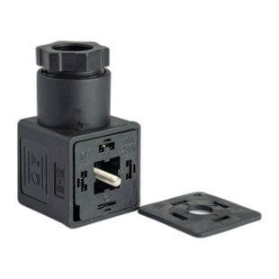 Разъём электрический 24/12V (3 pin) Ponar для электромагнитной катушки, Польша