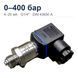 Датчик давления Pnomek P21 A3 T1 400 Z1, 0&ndash;400 бар, 4&ndash;20 мА, G1/4&Prime;, DIN 43650 A