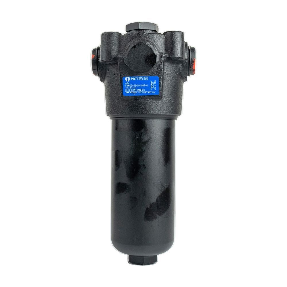 Фильтр напорный FMM0503BADA10NP01 подкл. G 3/4", 100 л/мин, 10 мкм, 420 БАР, Фиброволокно | MPFiltri Италия