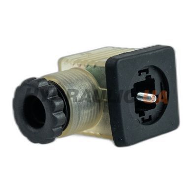 Разъём G1TU2DL1 24V DC с LED-индикатором для гидрораспределителя, Италия