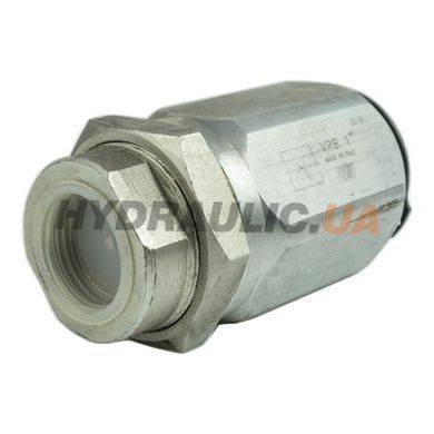 Дроссель гидравлический двунаправленный муфтовый VRB 1&Prime; V0585, 160 л/мин, 250 бар | Oleodinamica Marchesini, Италия