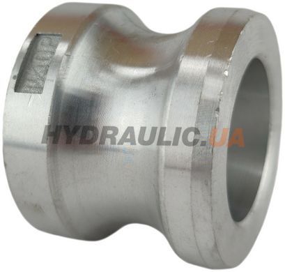Штуцер камлок тип DP100 (1") пробка в муфту, Алюминий, ДУ 25