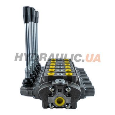 Гидрораспределитель GMS 80L GS 6-секционный, ручное управление &mdash; 80L GS10/6/AC(X-220), 80 л/мин