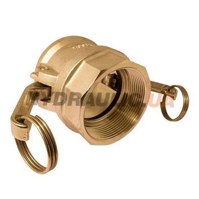 Муфта (розетка) Соединение Камлок (CAMLOCK) тип D &mdash; стыковачная муфта с внутренней резьбой BSPP БРС