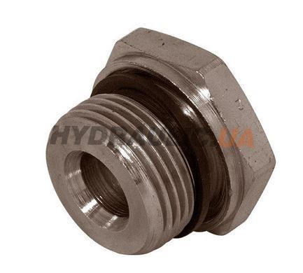 Адаптер футорка прямой резьба А (наружная) G 3/8", резьба Б внутренняя G 1/8"