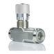 Дроссель масляный для гидравлики с обратным клапаном VRFU 90&deg; | 3/4" BSP, 80 л/мин, 0,5-280 Бар