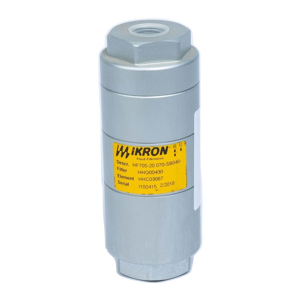 Фільтр лінійний HF705 Ikron 350 бар G1/2 40 мкм, Італія