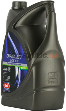 Синтетическое моторное масло UNIL OPALJET ACE FE 0W20, 5л
