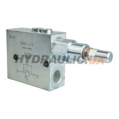 Клапан послідовності прямої дії VS2C 1/2&Prime; V0660, 70 л/хв, 10-180 бар | Oleodinamica Marchesini, Італія