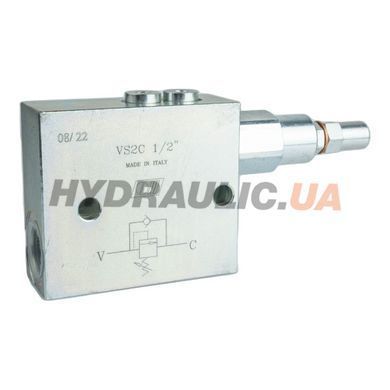 Клапан послідовності прямої дії VS2C 1/2&Prime; V0660, 70 л/хв, 10-180 бар | Oleodinamica Marchesini, Італія