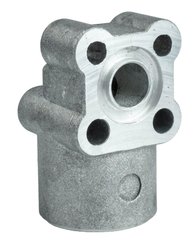 Фланець для насоса алюмінієвий RB з внутрішньою різьбою 1/2" BSP 30мм 180Бар | RB012-30-M