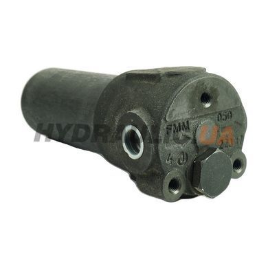 Фільтр напірний FMM0503BACМ25NP01 підкл. G 1/2", 150 л/хв, 25 мкм, 420 БАР, Нержавіюча сітка | MPFiltri Італія