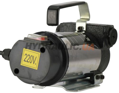 Високоякісний насос Бенза Н220-40 для дизельного палива з продуктивністю до 40 л/хв та підключенням до мережі 220В.