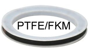 Ущільнююче кільце під Камлок, PTFE/FKM, B-075 (3/4")