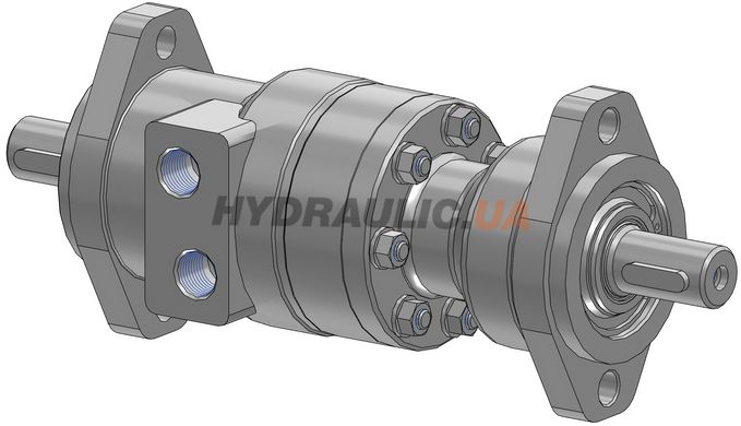 Гідромотор M+S Hydraulic двухвальний MRB 160C/CLSV | 159.6 см³