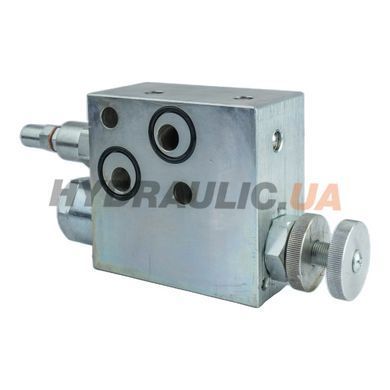 Регулятор витрати 3-ходовий пріоритетний RFP3 1/2&Prime; OMS з VMP V1122, 80/60 л/хв, 350 бар | Oleodinamica Marchesini, Італія