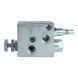 Регулятор витрати 3-ходовий пріоритетний RFP3 1/2&Prime; OMS з VMP V1122, 80/60 л/хв, 350 бар | Oleodinamica Marchesini, Італія