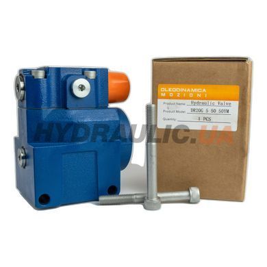 Клапан редукционный DR20G-5/50/50YM стыкового монтажа NG20