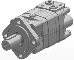 Гідромотор M+S Hydraulic MSЕ200C/4 (порти ззаду) | 199.8 см³