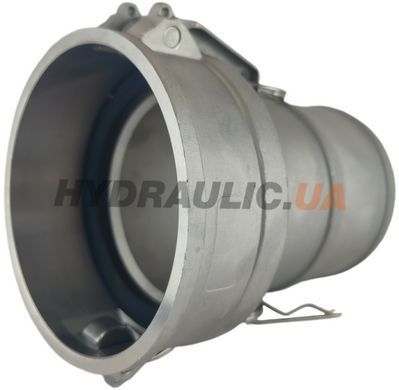 Муфта камлок тип C400 (4") для шланга, Нержавіюча сталь, ДУ 100, під рукав з внутрішнім діаметром 102 мм