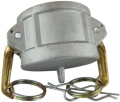 Муфта (розетка) Соединение Камлок (CAMLOCK) тип DС - крышка защитная для штуцеров БРС
