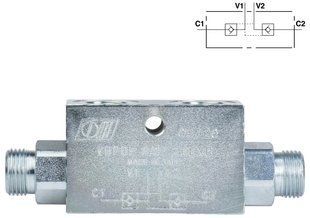 Гидрозамок двусторонний VBPDE 3/8L 2CEXC S/D.O.