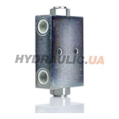 Гидрозамок двусторонний пилотный VBPDE 1/2&Prime; A V0190 55 л/мин, 350 бар | Oleodinamica Marchesini, Италия