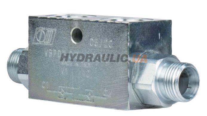 Гидрозамок двусторонний VBPDE 3/8L 2CEXC S/D.O.