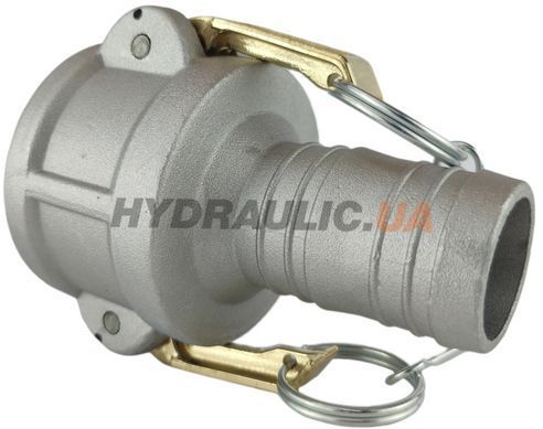 Соединение Камлок (CAMLOCK) тип СR редукционный &mdash; стыковочная муфта с хвостовиком под шланг БРС