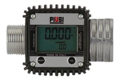 Високоточний, високопродуктивний паливний лічильник Piusi K-24 з продуктивністю до 120 л/хв та різьбою підключення BSPP 1".