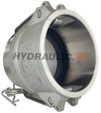 Муфта камлок тип B200 (2") с наружной резьбой, Нержавеющая сталь, ДУ 50, диаметр резьбы G 2"