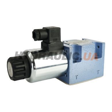 Гідророзподільник PONAR 4WE10-HA-15/G24NZ4 золотник HA, 24 В DC, Ду 10 (CETOP 5), 350 бар, 160 л/хв, Польща