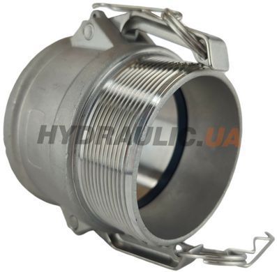 Муфта камлок тип B300 (3") с наружной резьбой, Нержавеющая сталь, ДУ 75 (80), диаметр резьбы G 3"