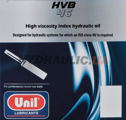 Масло гидравлическое UNIL HVB 46 (Летнее), 5л