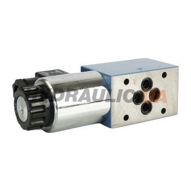 Гідророзподільник PONAR 4WE6-C-32/G12NZ4 золотник C, 12 В DC, Ду 6 (CETOP 3), 350 бар, 80 л/хв, Польща