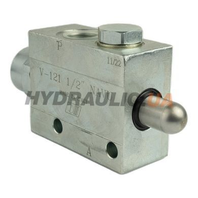 Вимикач кінцевий V-121 NA-VU Marchesini, G1/2, 60 л/хв, 350 bar