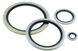 Уплотняющее кольцо металл-резиновое для дюймовой резьбы "USIT-R" 1/8"