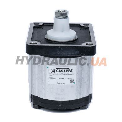 Насос шестеренний PLP30.27D0-83E3-LED/EB-N-FS 03590327 CASAPPA / 26,7 см3; 250 БАР; 350-3000 об/хв; фланець європейський 3 група (E3); вал європейський конічний 1:8 (83)
